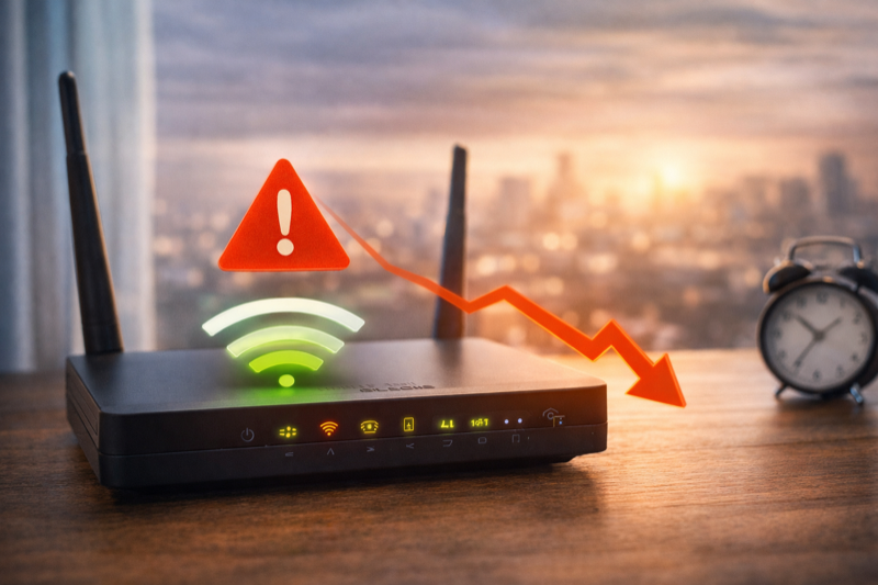 Уважаемые абоненты! Снижение скорости интернет-сигнала.